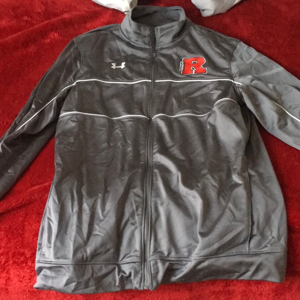 Gray under armour jacket